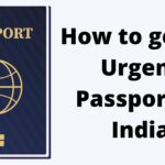 How to get an Urgent Passport In India